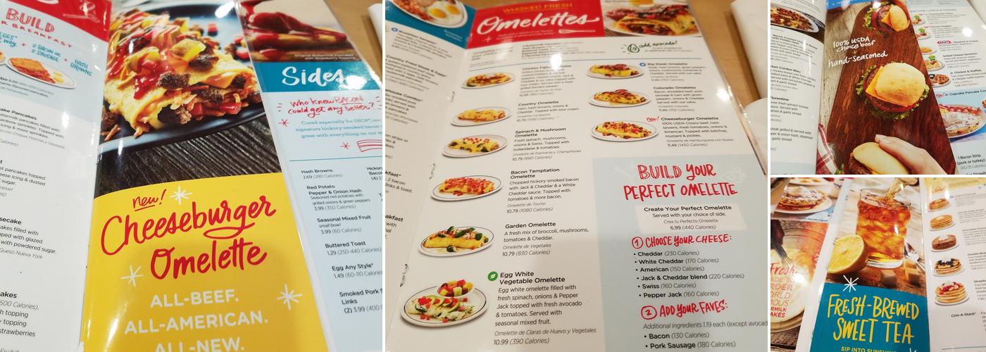 IHOP Menu