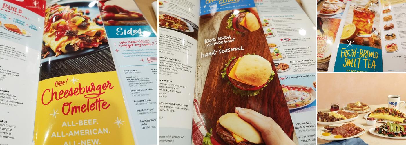IHOP Menu