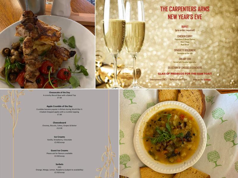 The Carpenters Arms Menu