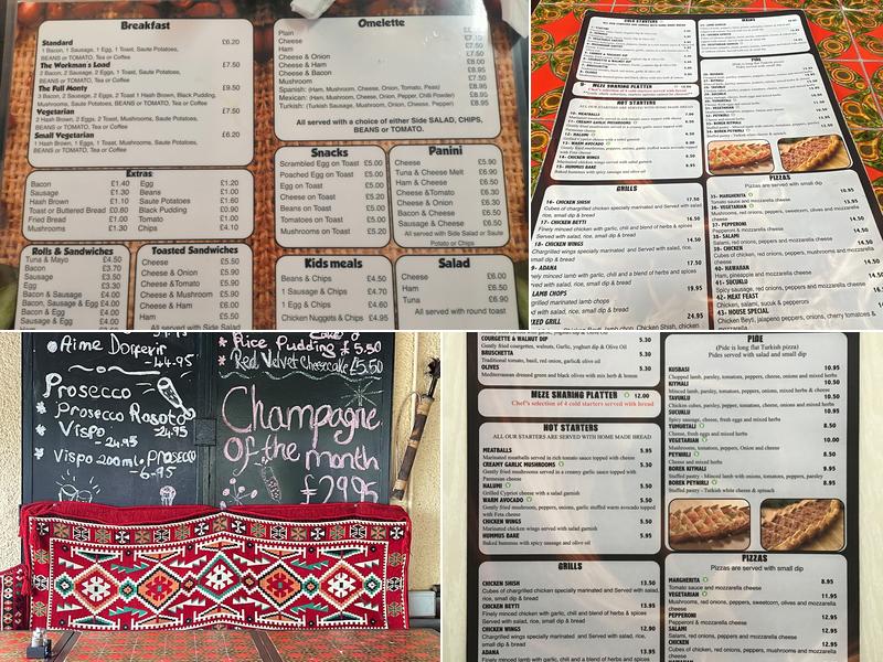 Lezzet Authentic Restaurant Menu