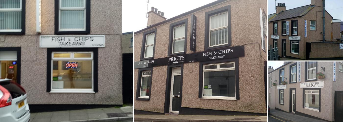 Prices Fish and Chips