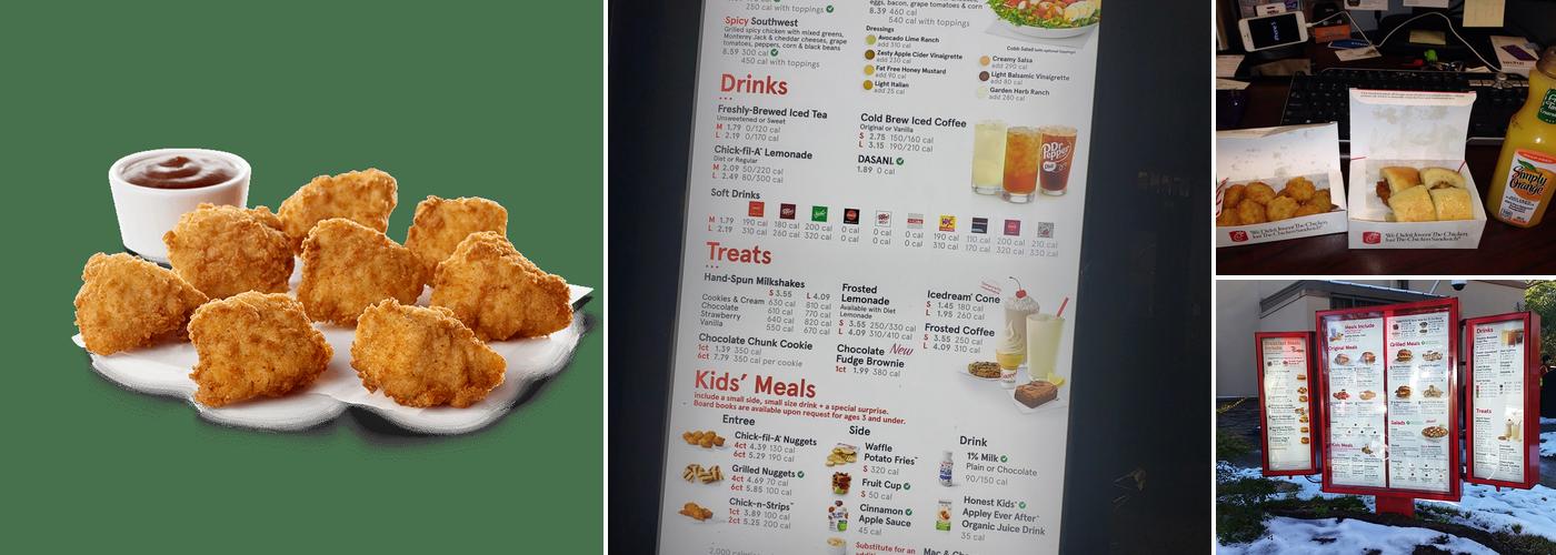 Chick-fil-A Menu