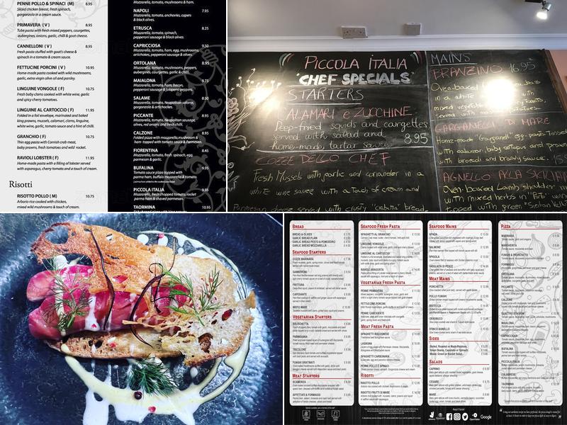 Piccola Italia Ealing Menu