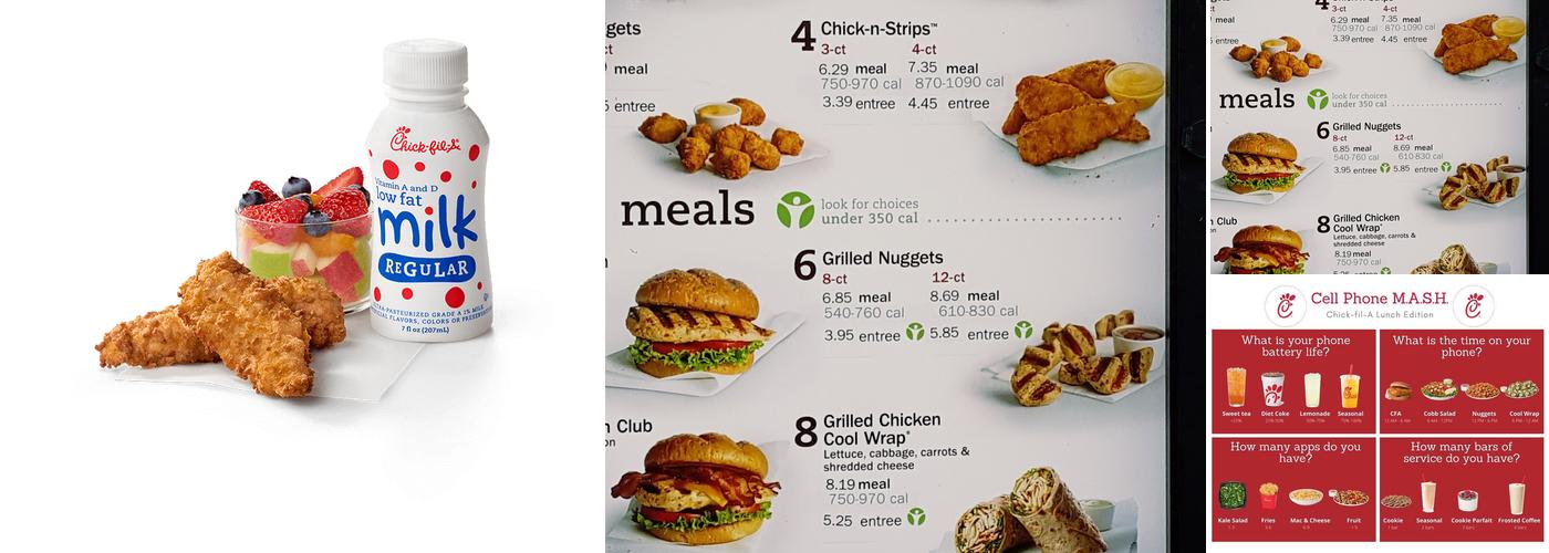 Chick-fil-A Menu