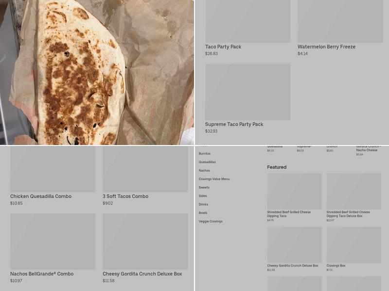 Taco Bell Menu