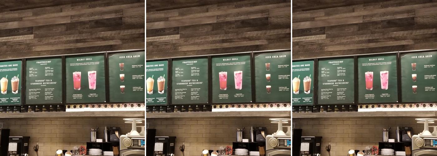 Starbucks Menu