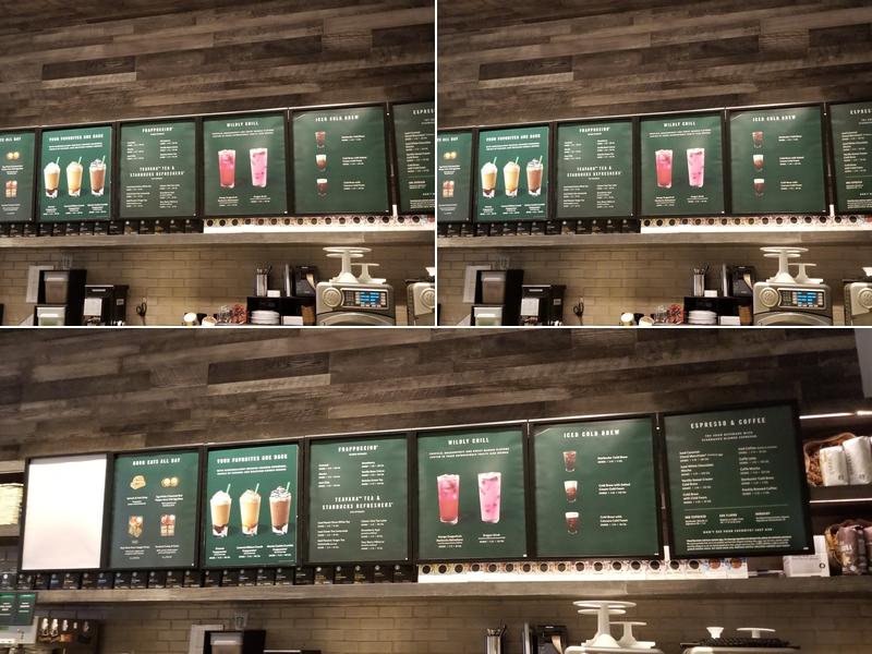 Starbucks Menu
