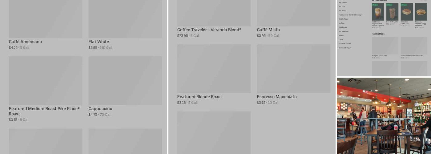 Starbucks Menu