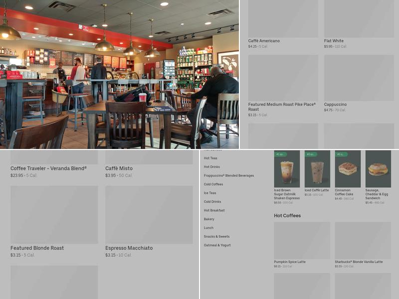 Starbucks Menu