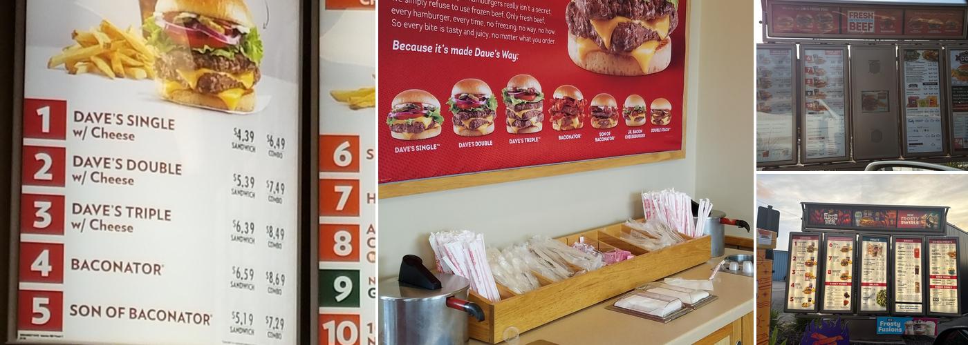 Wendy's Menu