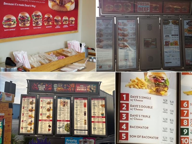 Wendy's Menu