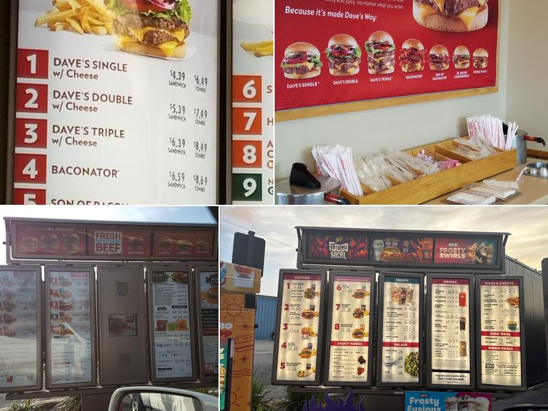 Wendy's Menu