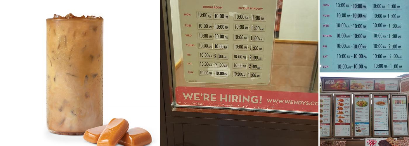 Wendy's Menu