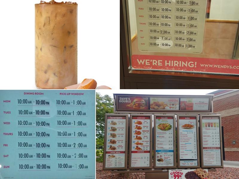Wendy's Menu
