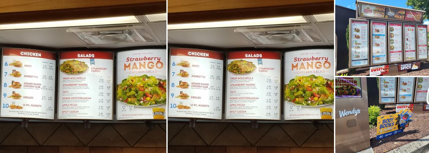 Wendy's Menu
