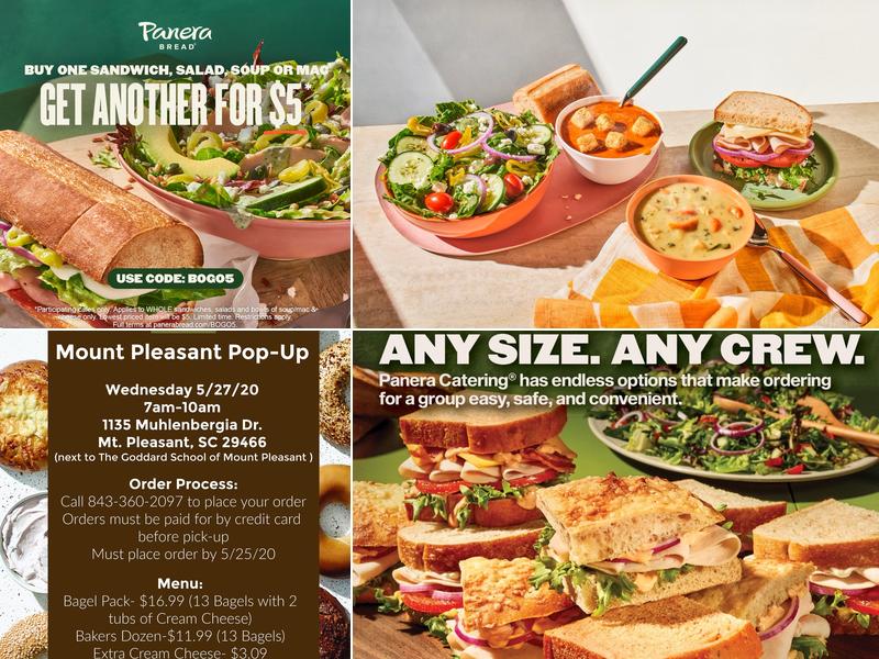Panera Bread Menu