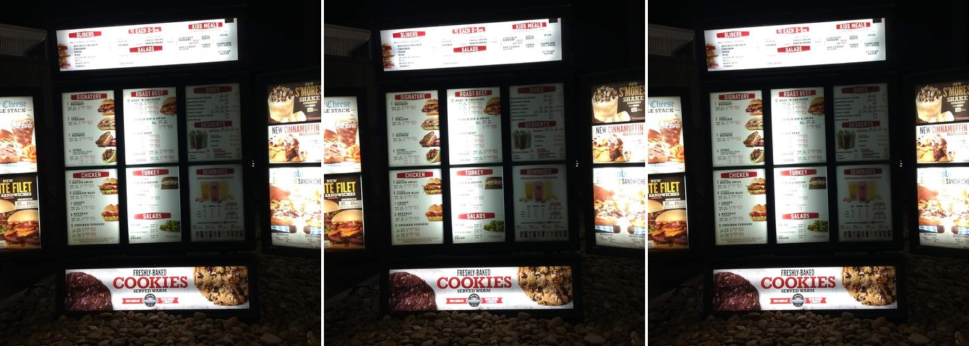 Arby's Menu