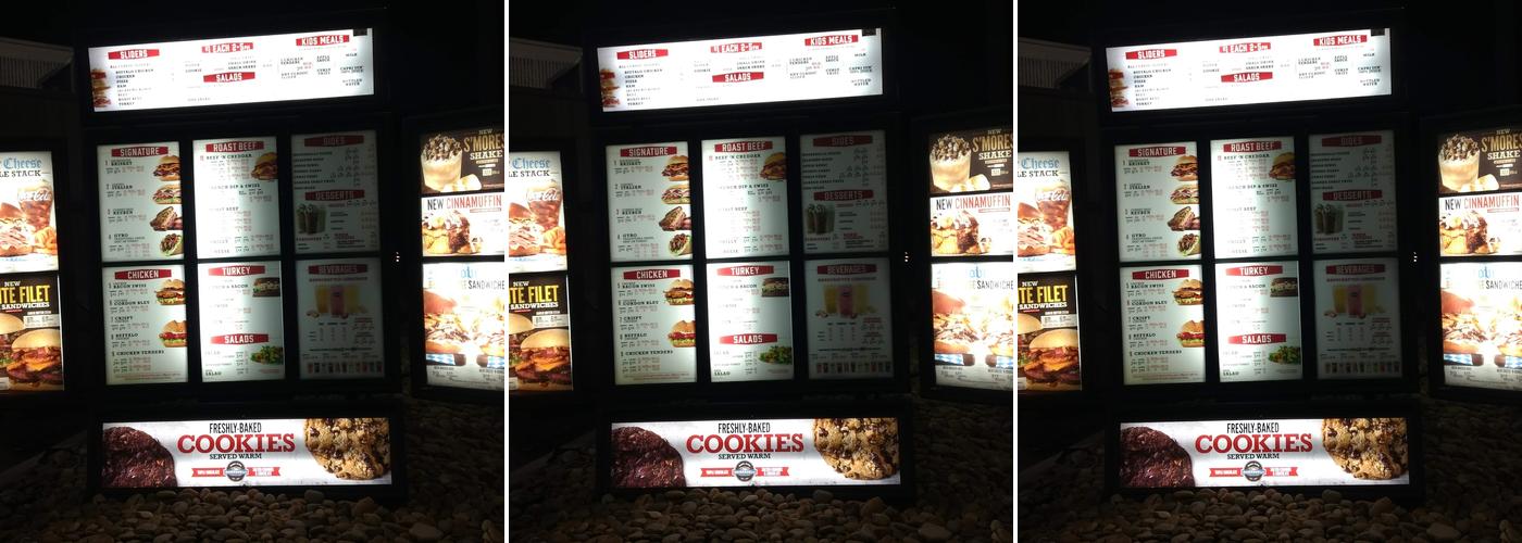 Arby's Menu
