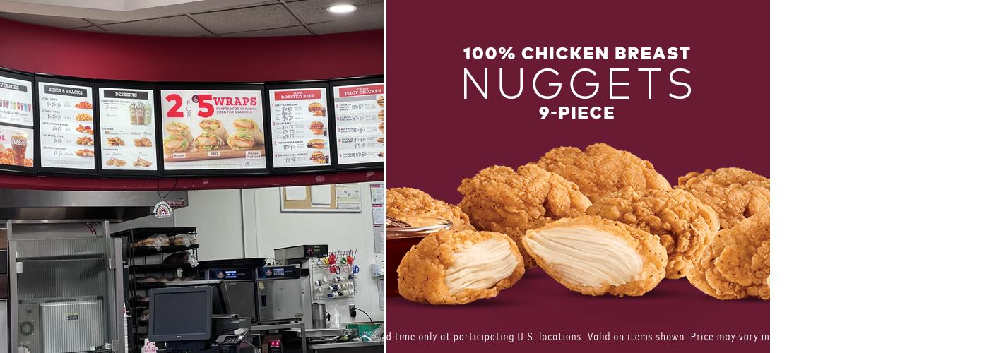 Arby's Menu