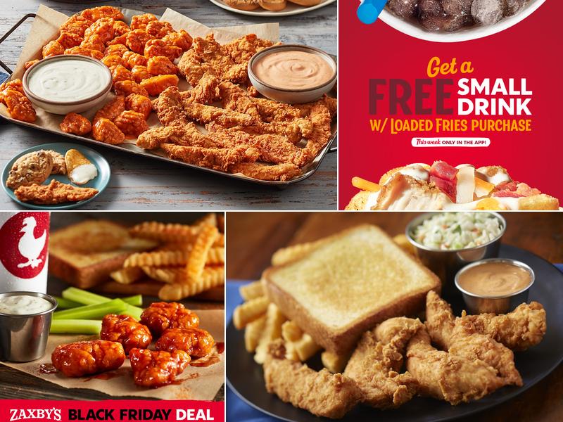 Zaxbys Chicken Fingers & Buffalo Wings