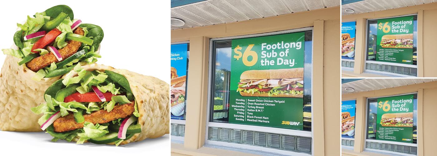 Subway Menu