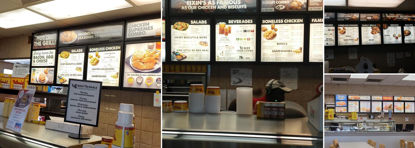 Bojangles Menu