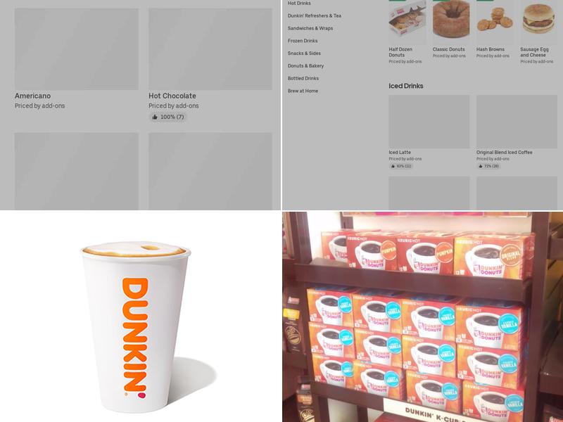 Dunkin' Menu