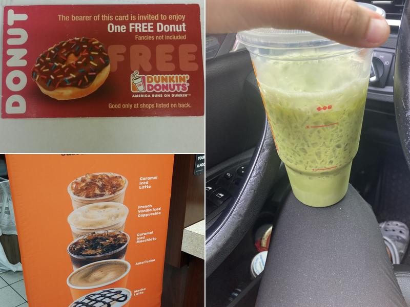 Dunkin' Menu