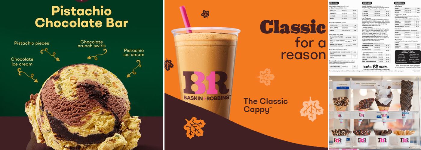 Baskin-Robbins Menu