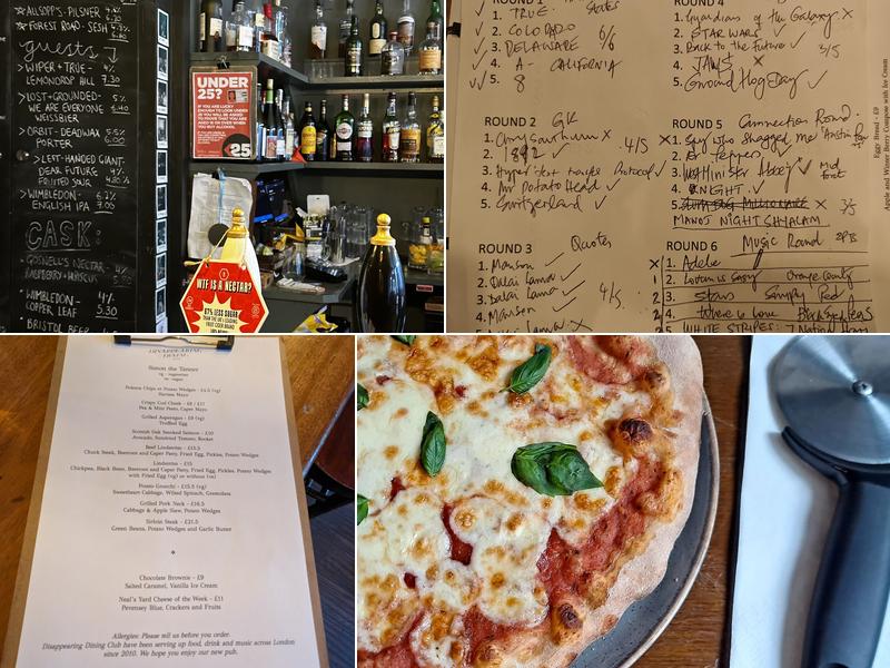 Simon The Tanner Menu