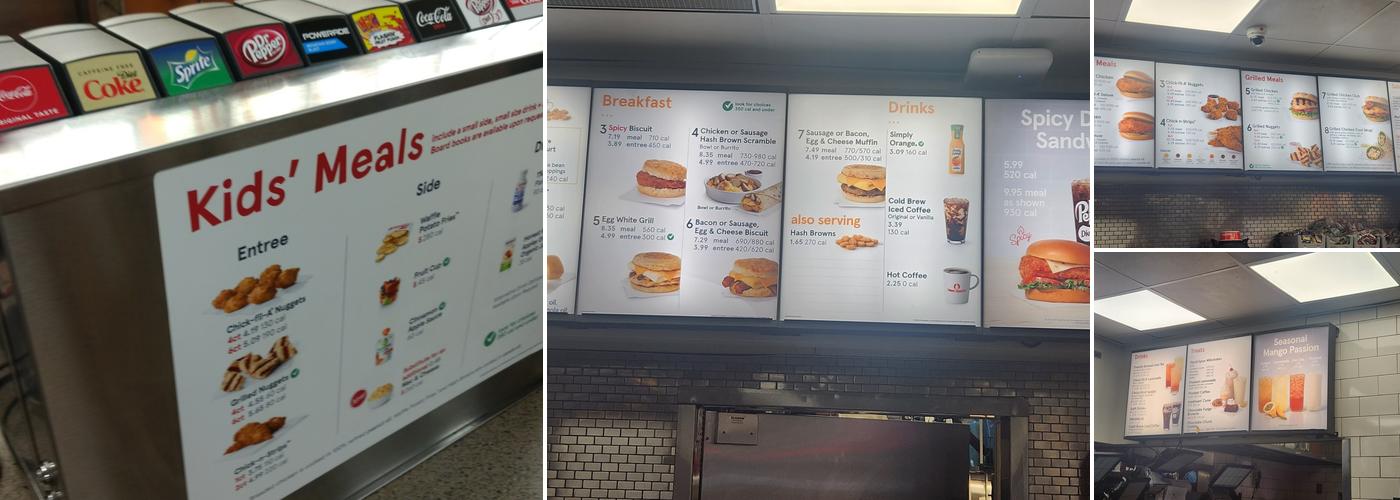 Chick-fil-A Menu