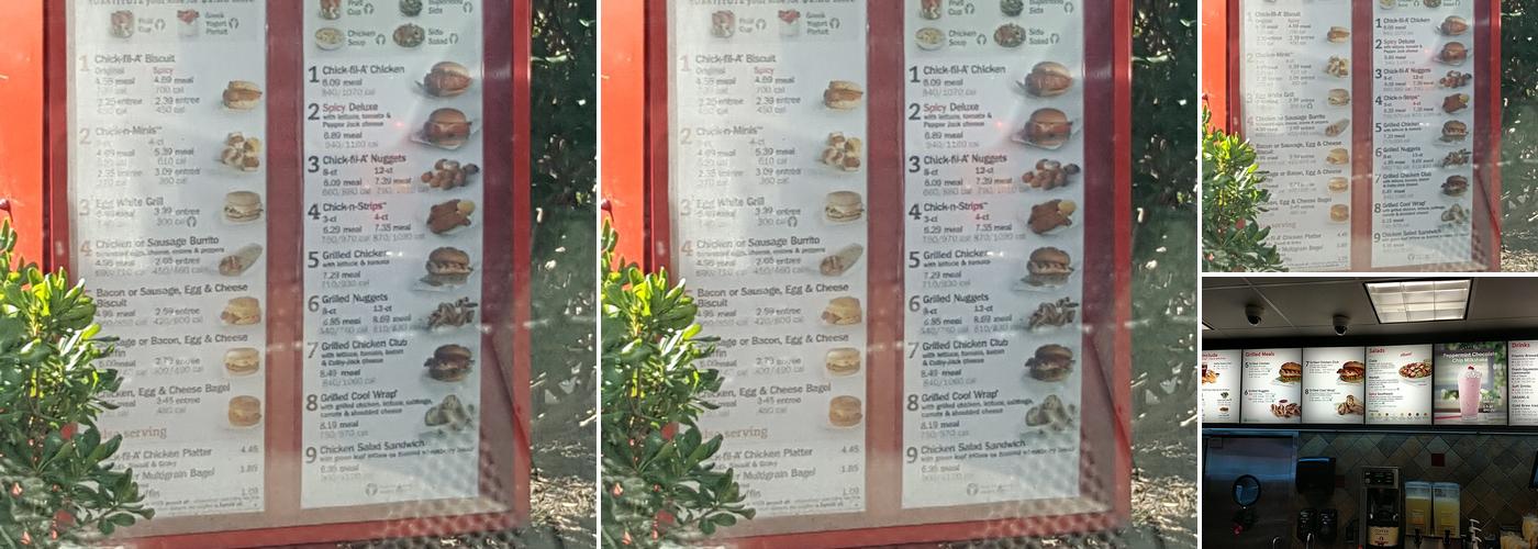 Chick-fil-A Menu