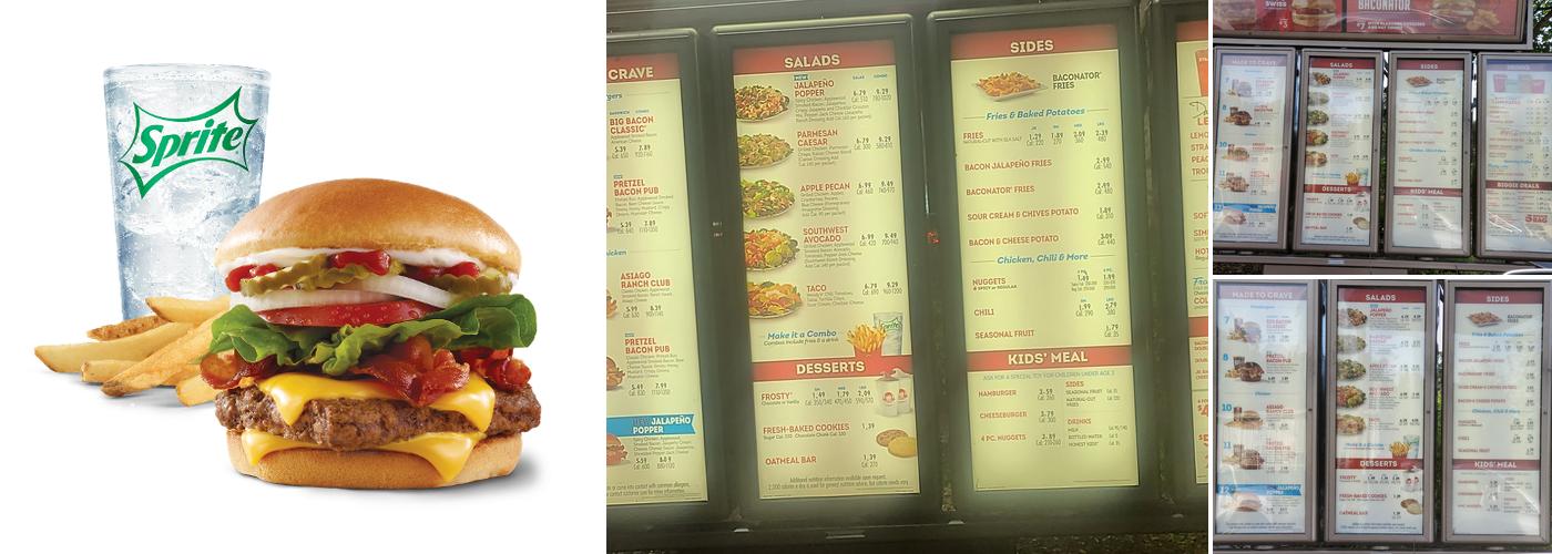 Wendy's Menu