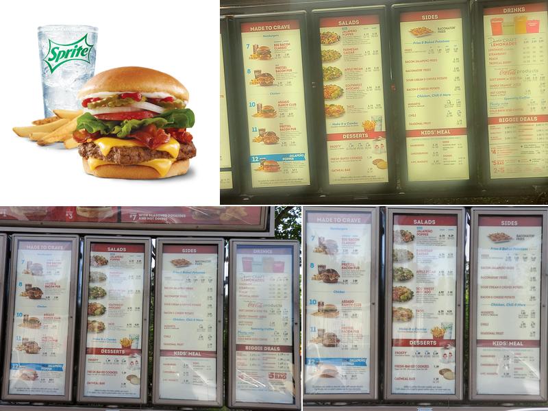 Wendy's Menu