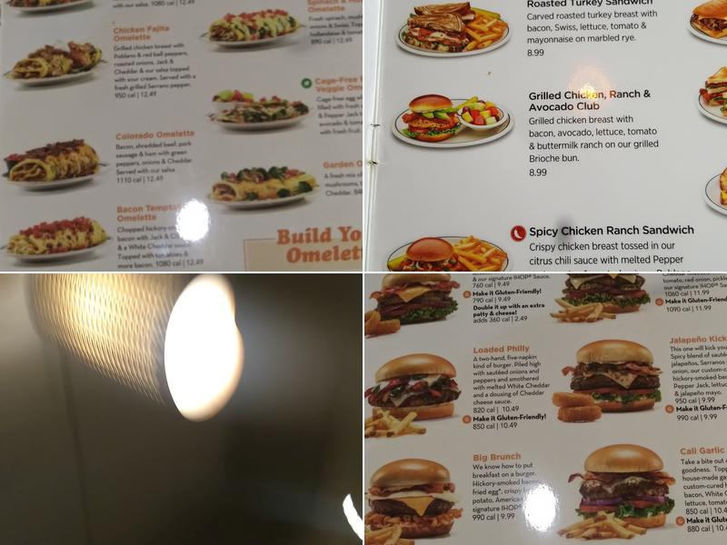 IHOP Menu