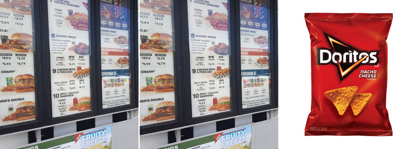 Subway Menu