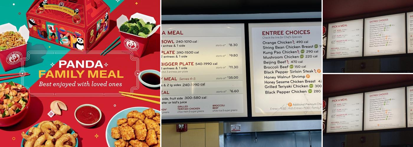 Panda Express Menu
