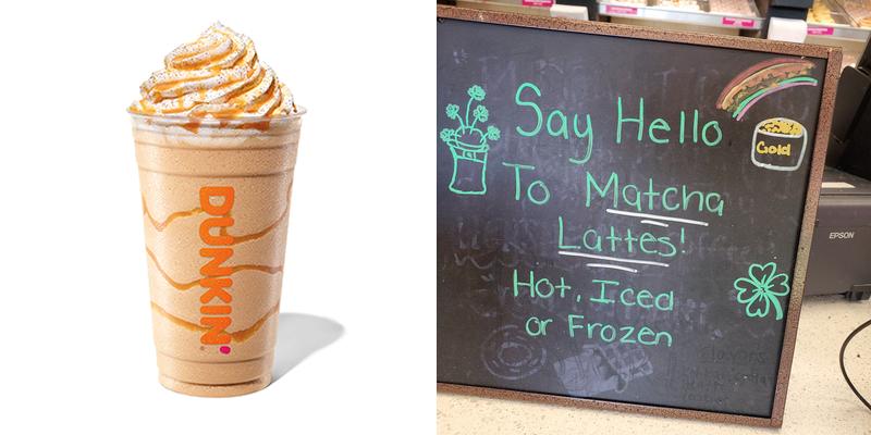 Dunkin' Menu