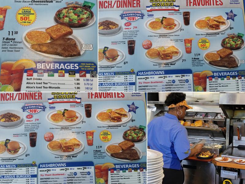 Waffle House Menu