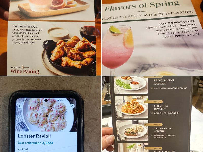 Carrabba's Italian Grill Menu