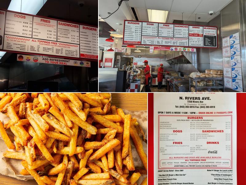 Five Guys Menu