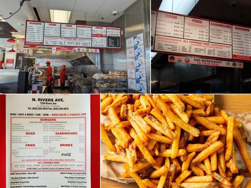 Five Guys Menu