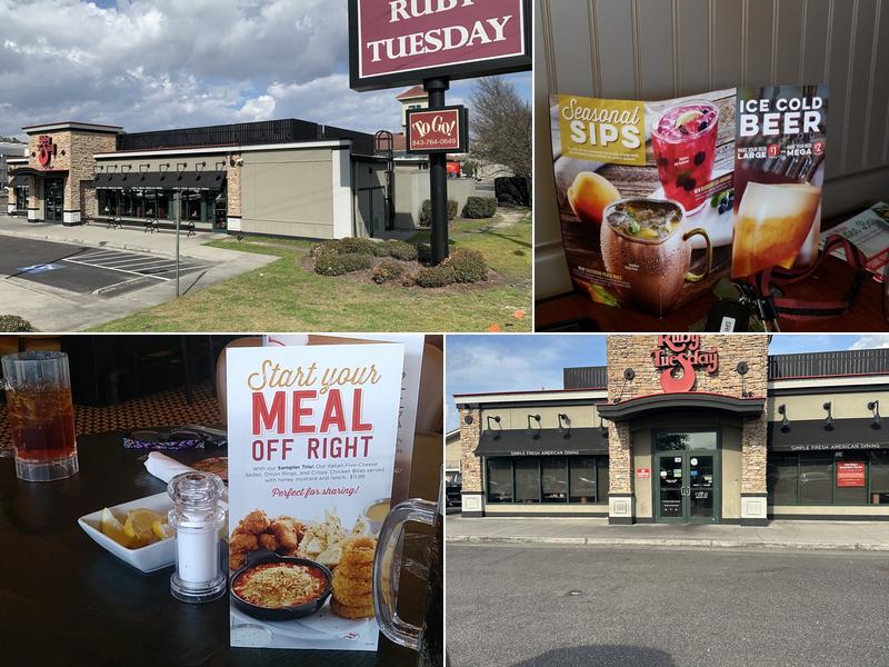 Ruby Tuesday 7400 Northside Dr, North Charleston