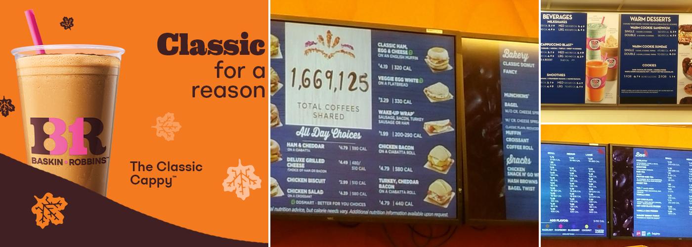 Baskin-Robbins Menu