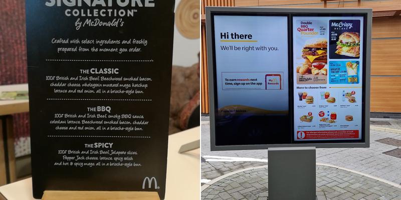 McDonald's Menu