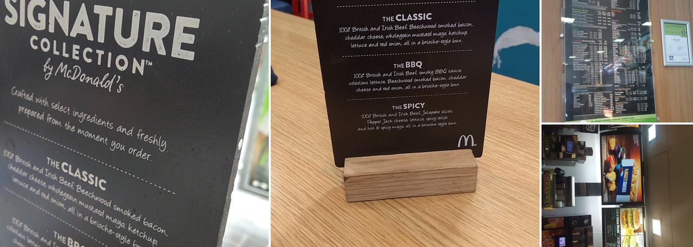 McDonald's Menu