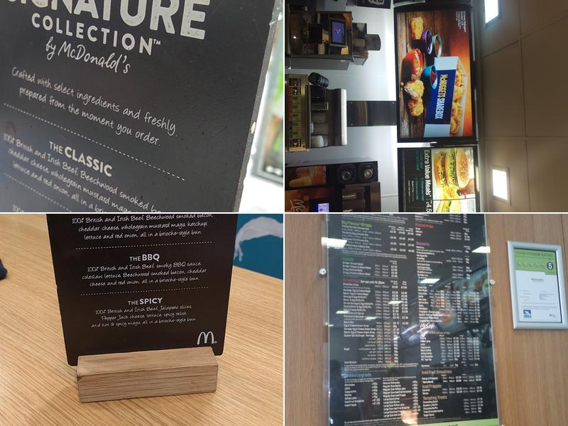 McDonald's Menu