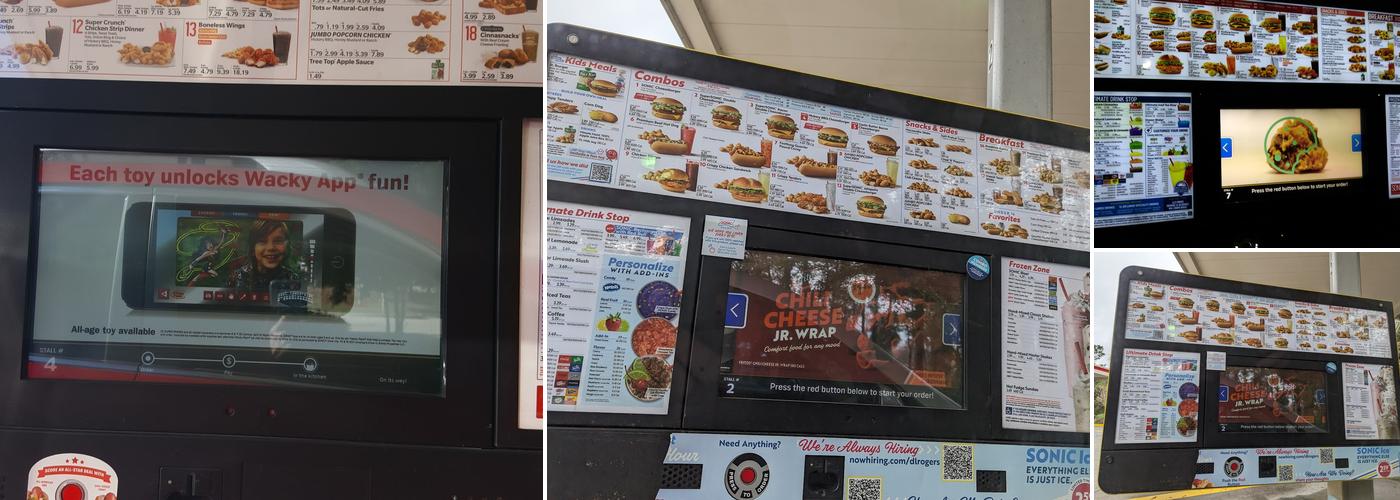 Sonic Drive-In Menu