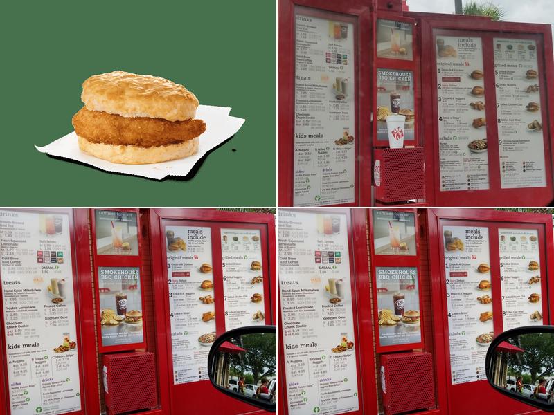 Chick-fil-A Menu