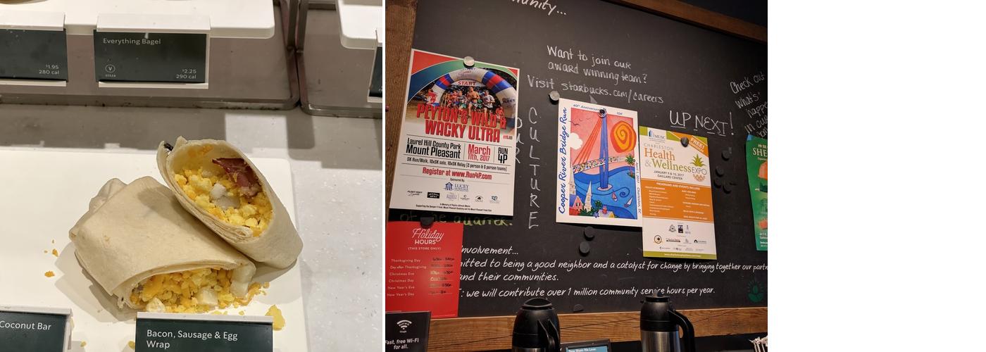 Starbucks Menu